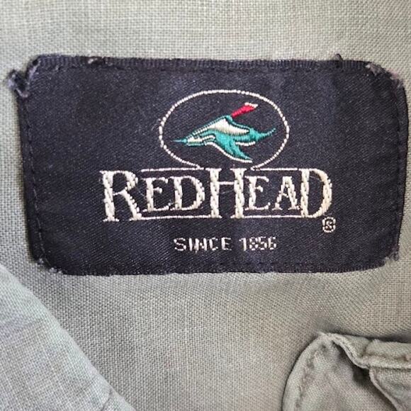 RedHead Green Short Sleeve Outdoor Shirt XL - Picture 4 of 5